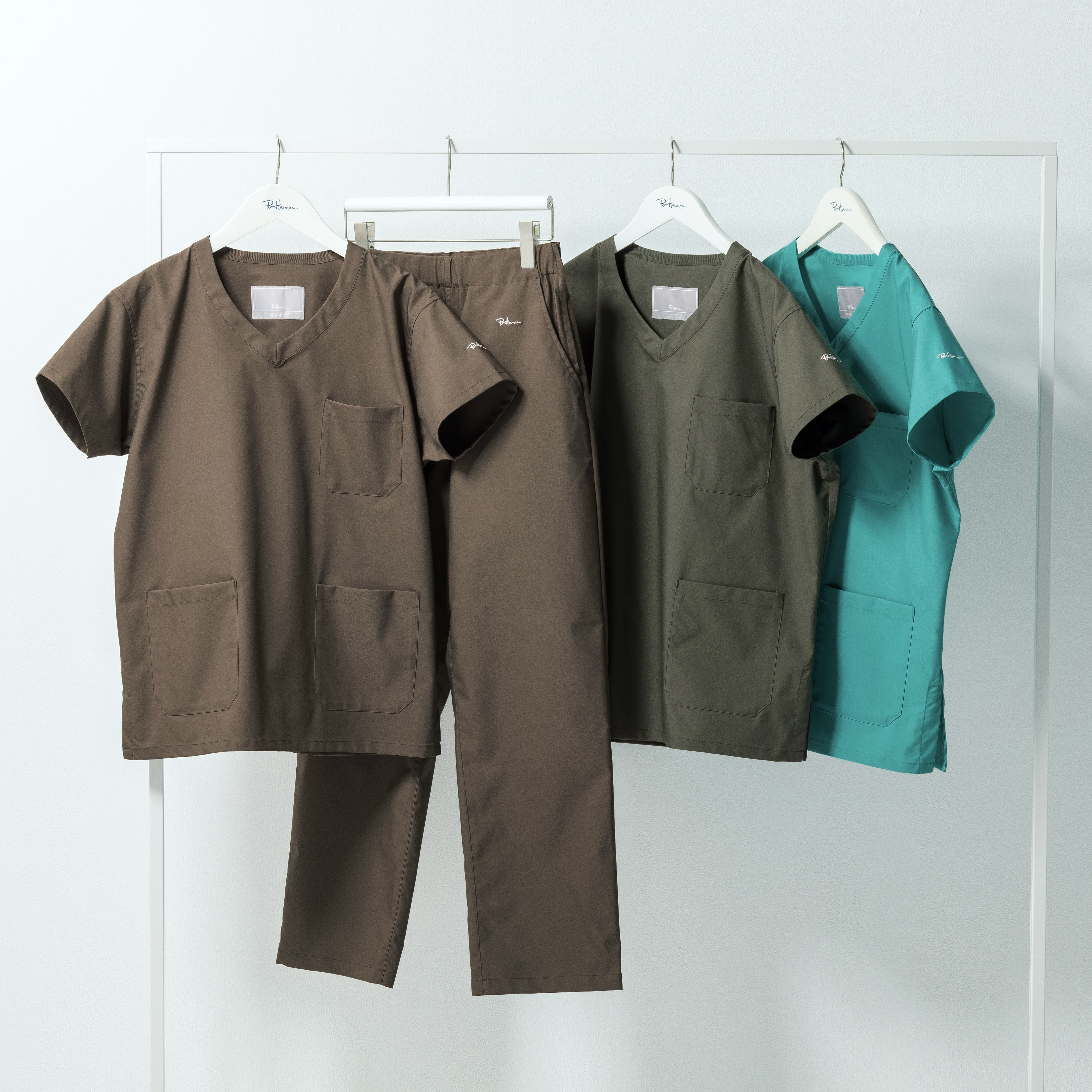 メンズ:Ron Herman スクラブトップス